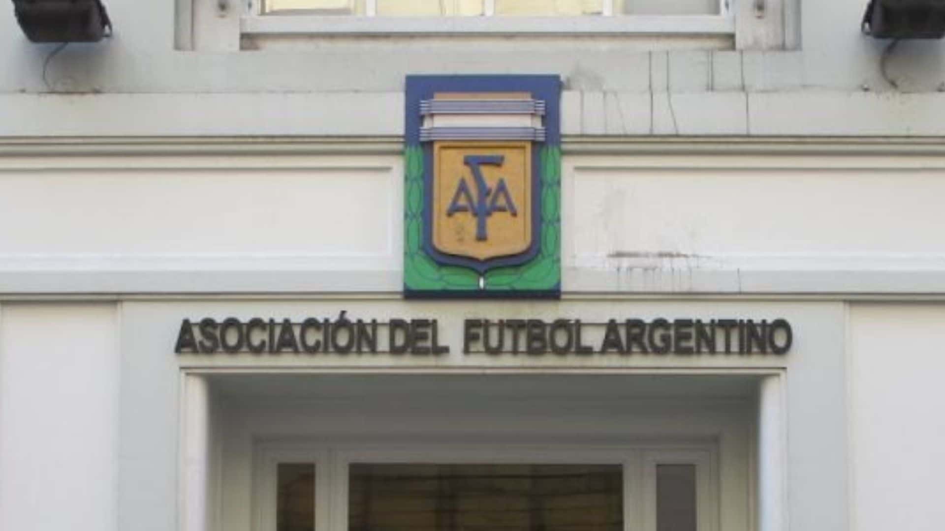 La sede de la Asociación del Fútbol Argentino.