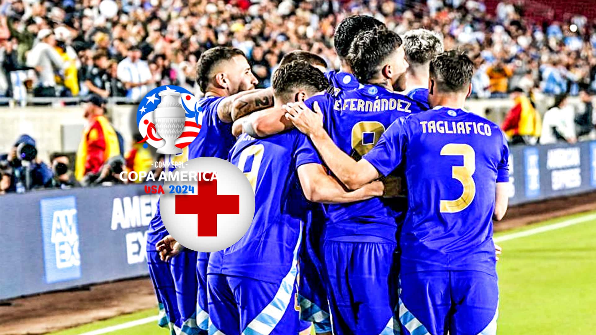 La Selección Argentina celebra un gol contra Costa Rica