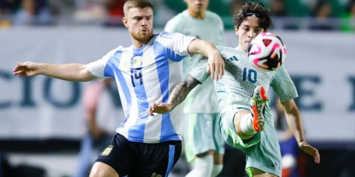 La Selección Argentina Sub-23 venció a México en un partido amistoso