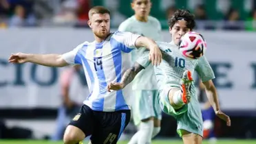 La Selección Argentina Sub-23 venció a México en un partido amistoso