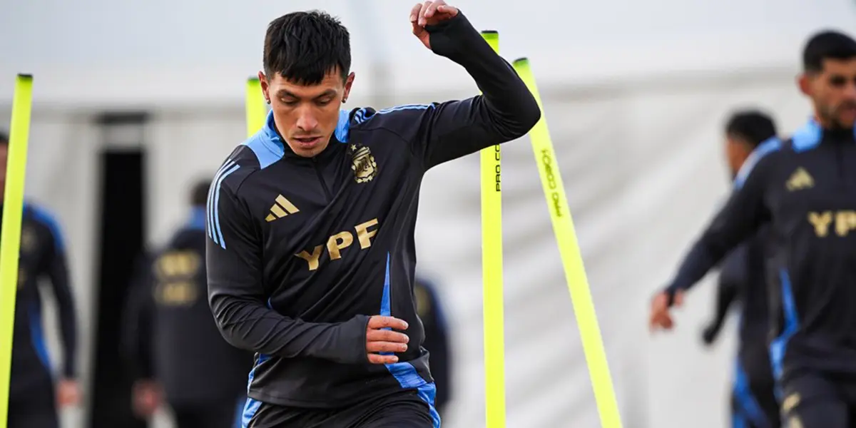 La selección argentina tomó una extraña decisión con Lisandro Martínez