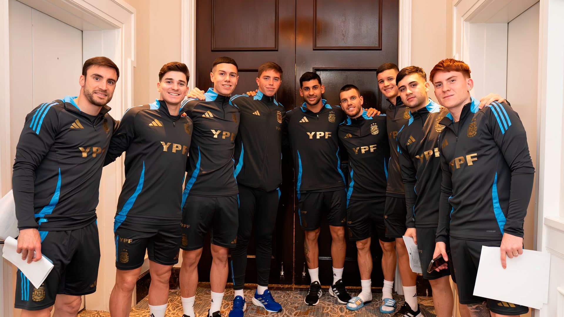 La Selección Argentina ya está casi completa en Filadelfia