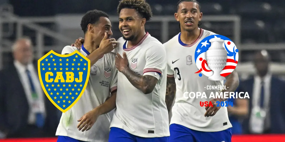 La Selección de Estados Unidos celebra un gol