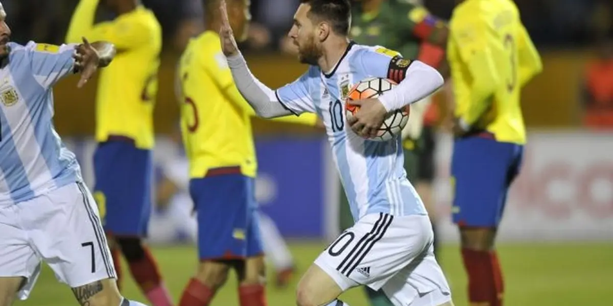 La Selección de Fútbol de Argentina tiene varios puntos en ventaja para llevarse el partido contra la Selección de Fútbol de Ecuador.