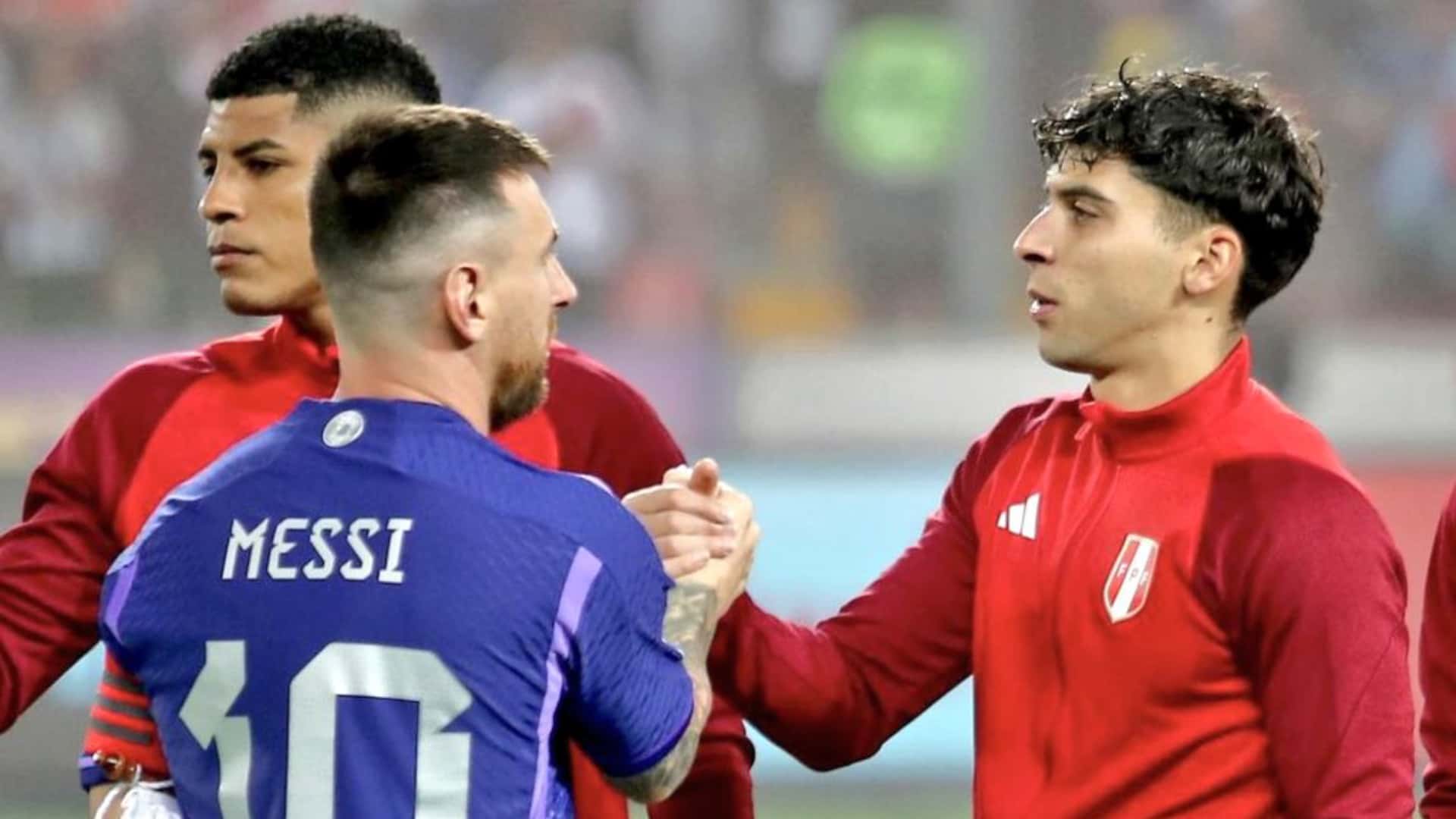 La selección peruana le hizo un guiño a Argentina