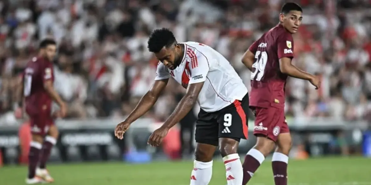 La sequía goleadora de River en el torneo (Infobae)