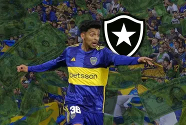 No sólo los millones, el tentador plan de Botafogo para sacar a Medina de Boca