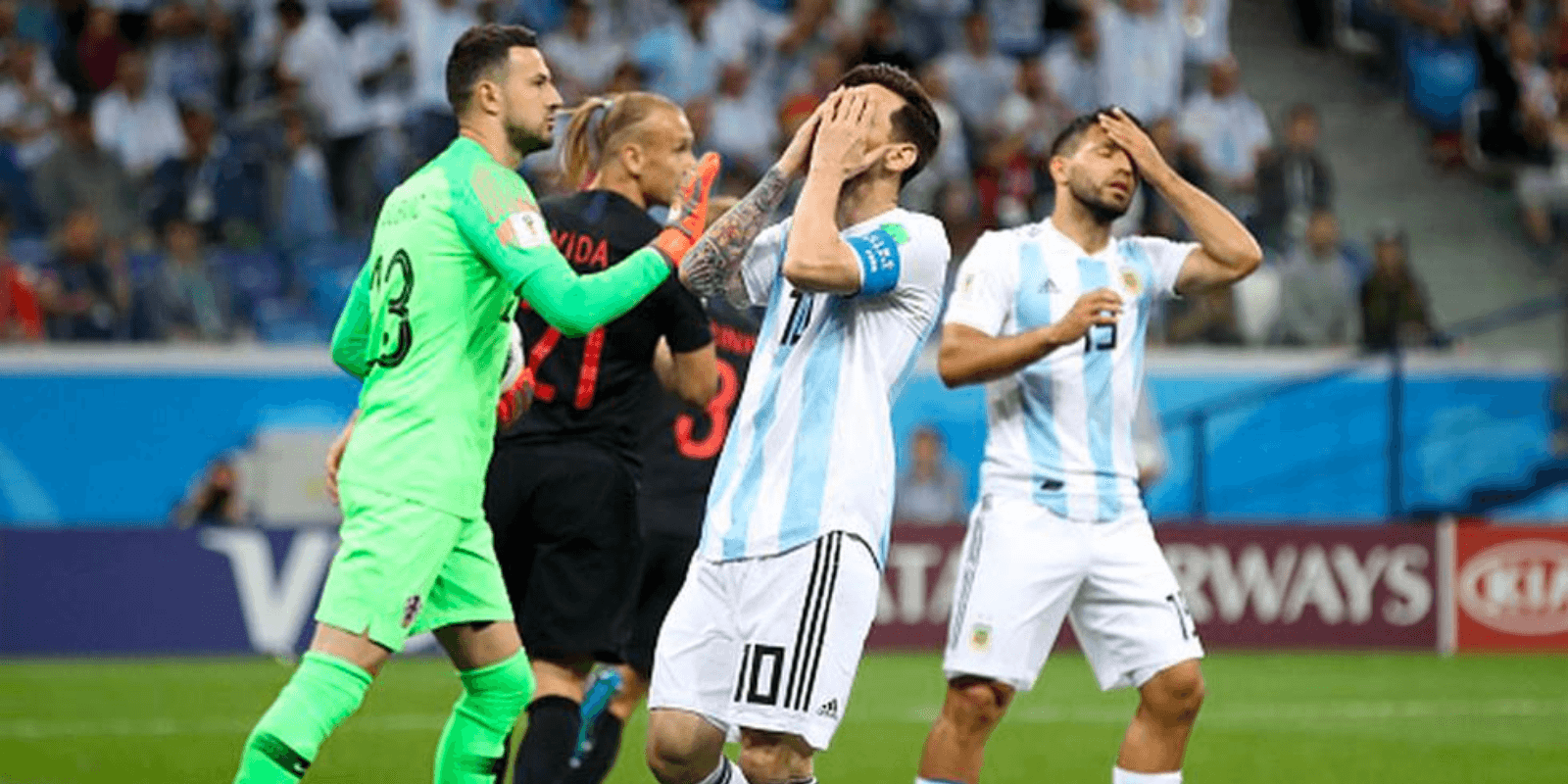 La última vez que la Albiceleste se midió a los croatas perdió 3-0