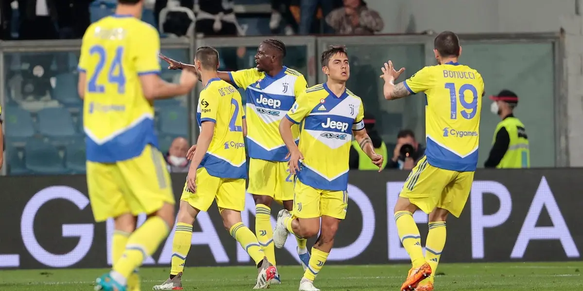 La Vecchia Signora se impuso 2 a 1 ante Sassuolo y quedó en la cuarta posición de la Serie A. El cordobés marcó un lindo gol.