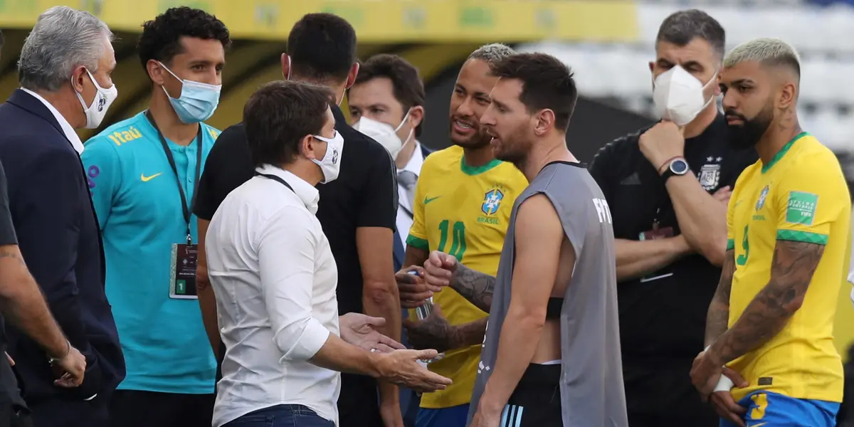 Las autoridades sanitarias interrumpieron el compromiso a los cinco minutos del primer tiempo.