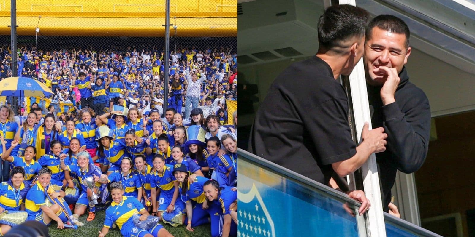 Las ‘gladiadoras’ ganaron la final ante UAI Urquiza 2 a 1 en La Bombonera, y una de sus jugadoras se animó a reclamarle algo a Román.