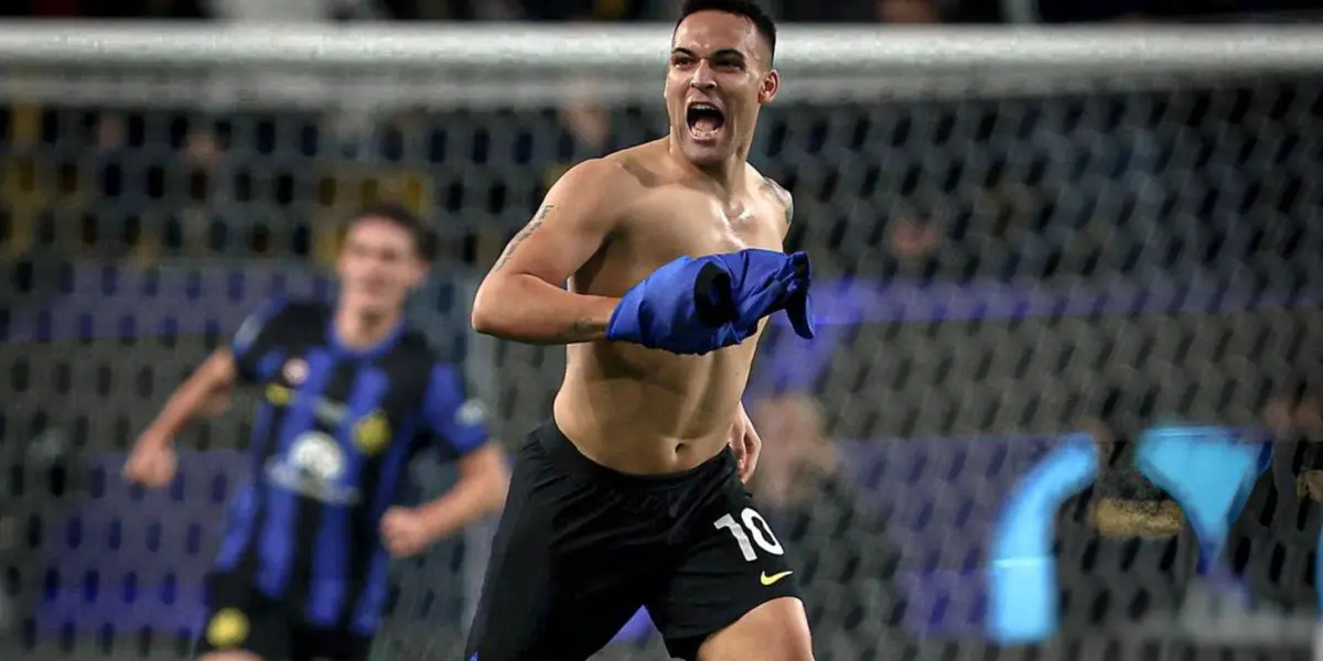 Lautaro convirtió el gol de la victoria en la final de la Supercopa
