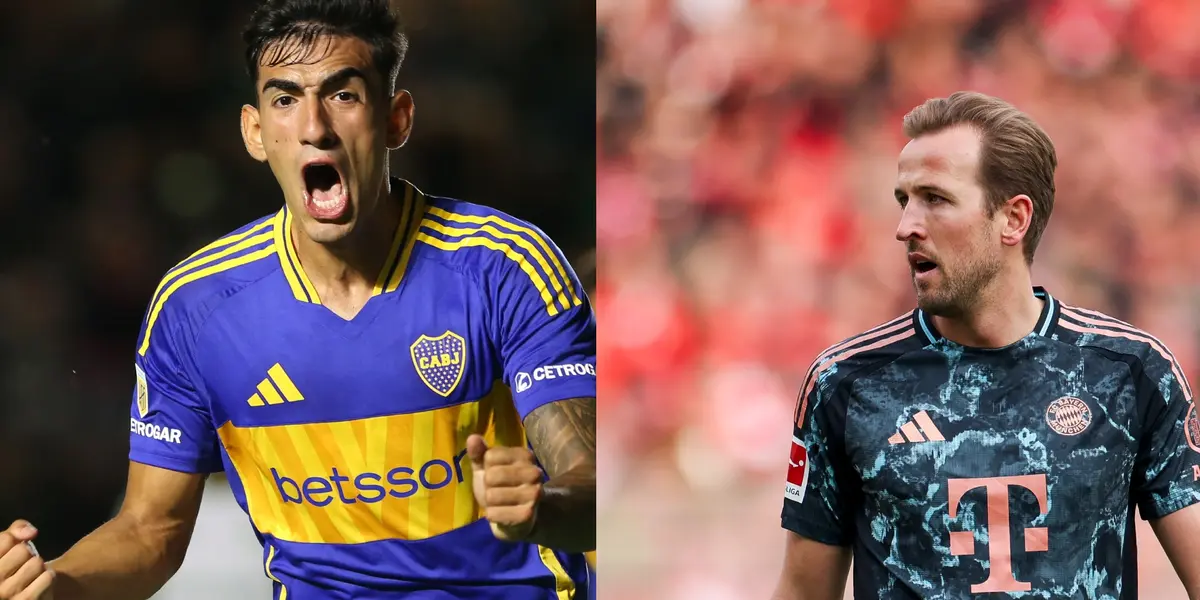 Lautaro Di Lollo y Harry Kane