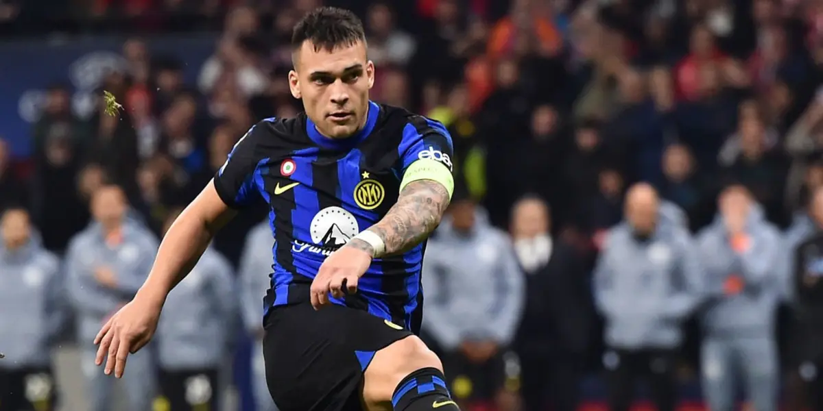 Lautaro Martínez falló su penal ante Atlético de Madrid