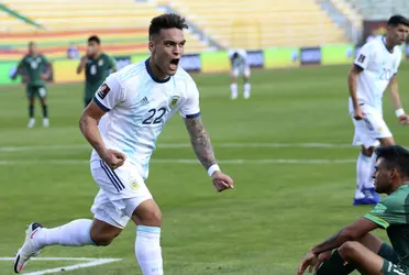 Lautaro Martínez fue totalmente diferente a su partido previo con la Selección de Fútbol de Argentina en Eliminatorias.