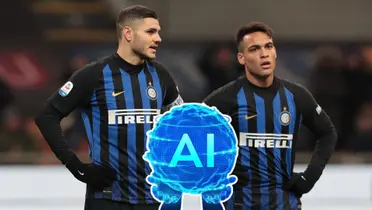 Lautaro Martínez - Mauro Icardi (Foto: X)