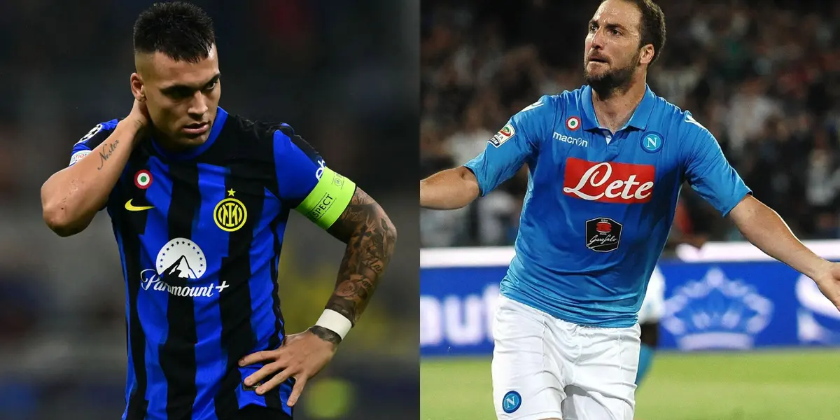 Lautaro Martínez se lamenta con la camiseta del Inter de Milán