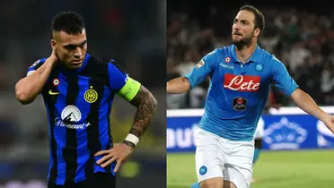 Lautaro Martínez se lamenta con la camiseta del Inter de Milán