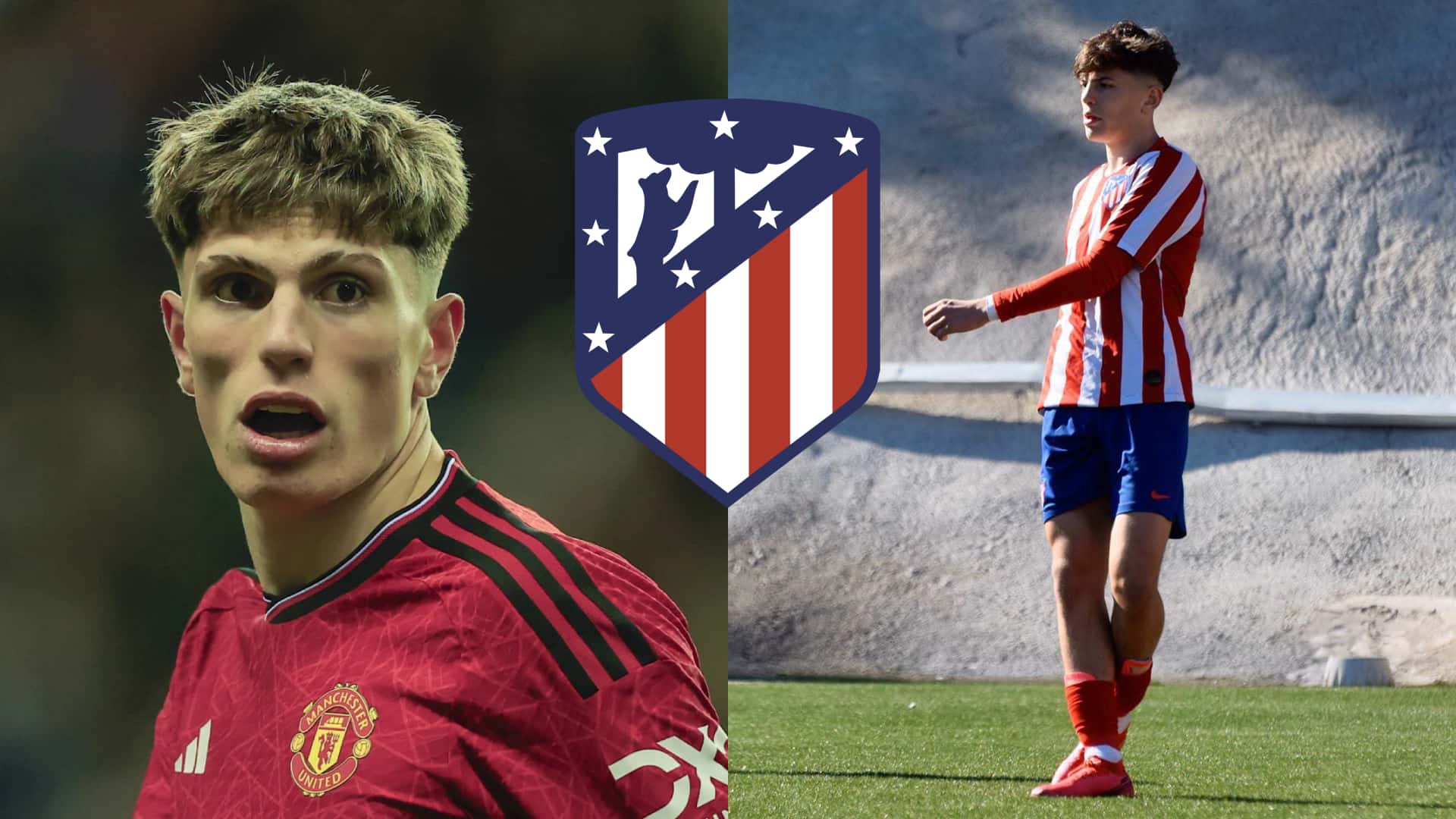 Le hicieron la cruz a Garnacho en Atlético de Madrid
