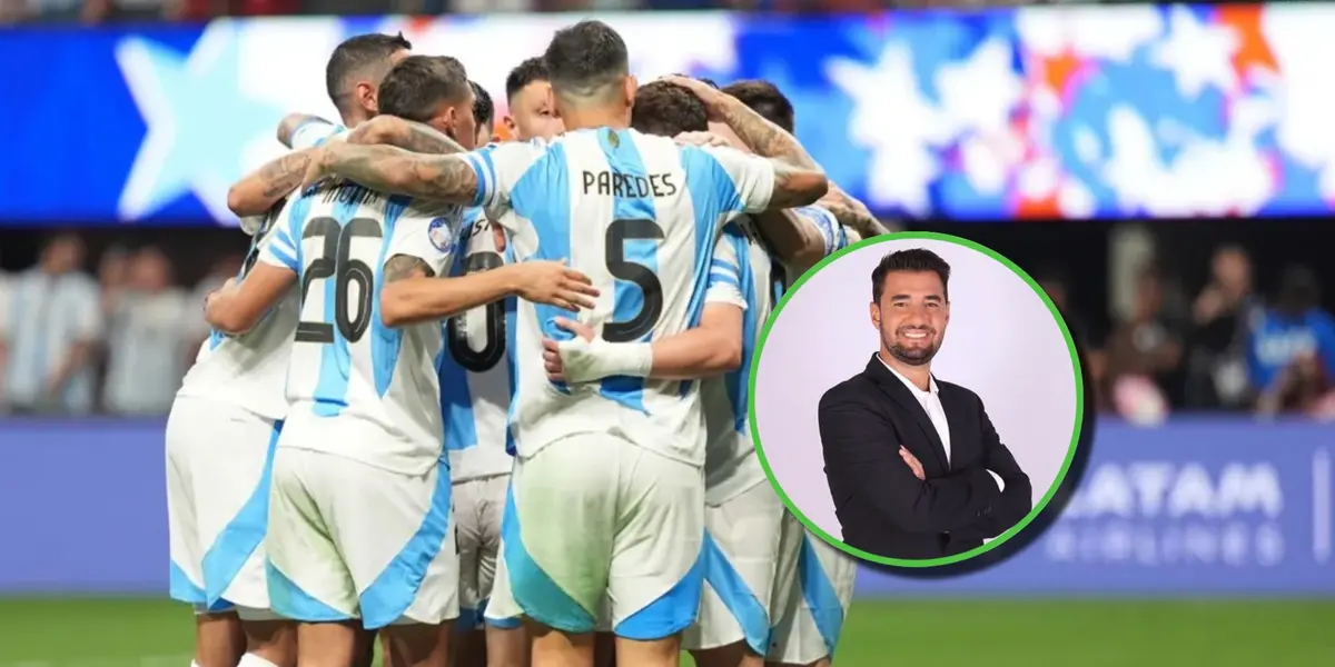 Leandro Aguilera analiza el partido.