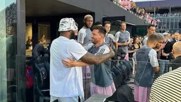 LeBron James se rindió a los pies de Messi