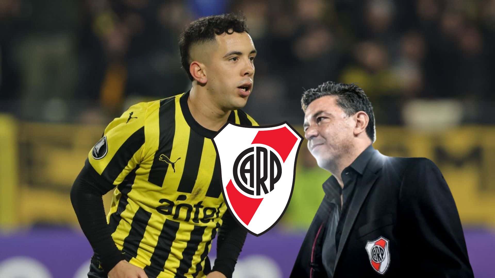Leo Fernández - Marcelo Gallardo (Foto: X)