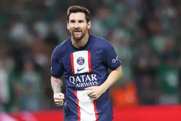 Leo marcó ante un nuevo equipo en la Champions League.