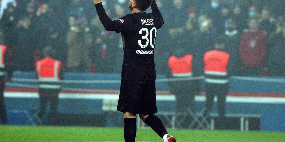 Leo marcó su primer gol en la liga vernácula y se mostró contento luego del partido.