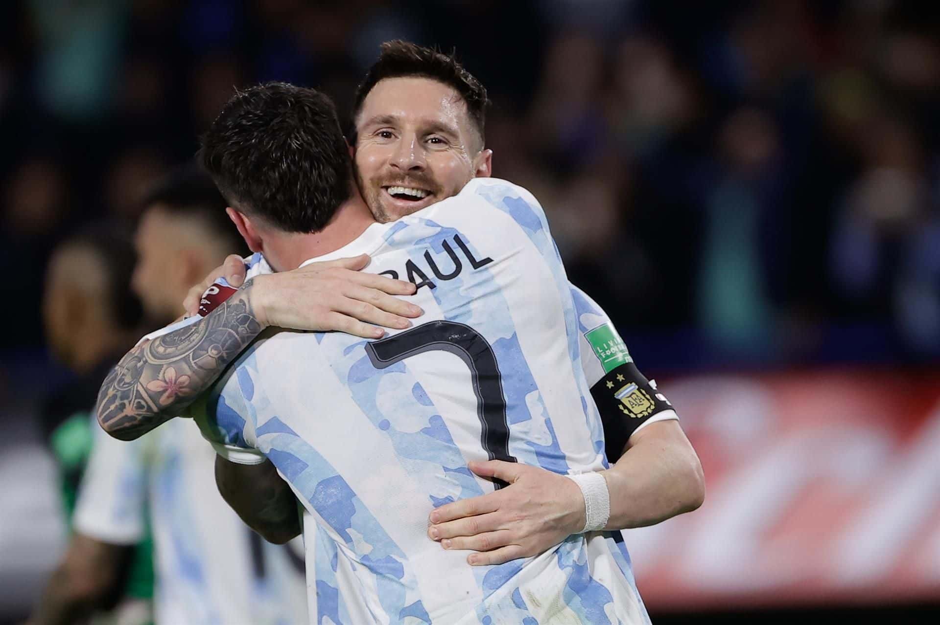 Leo puso el 3 a 0 frente a Venezuela de una forma poco común en él.