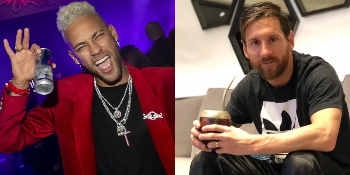 Mientras Neymar vive de fiesta, la imagen que demuestra la humildad de Messi