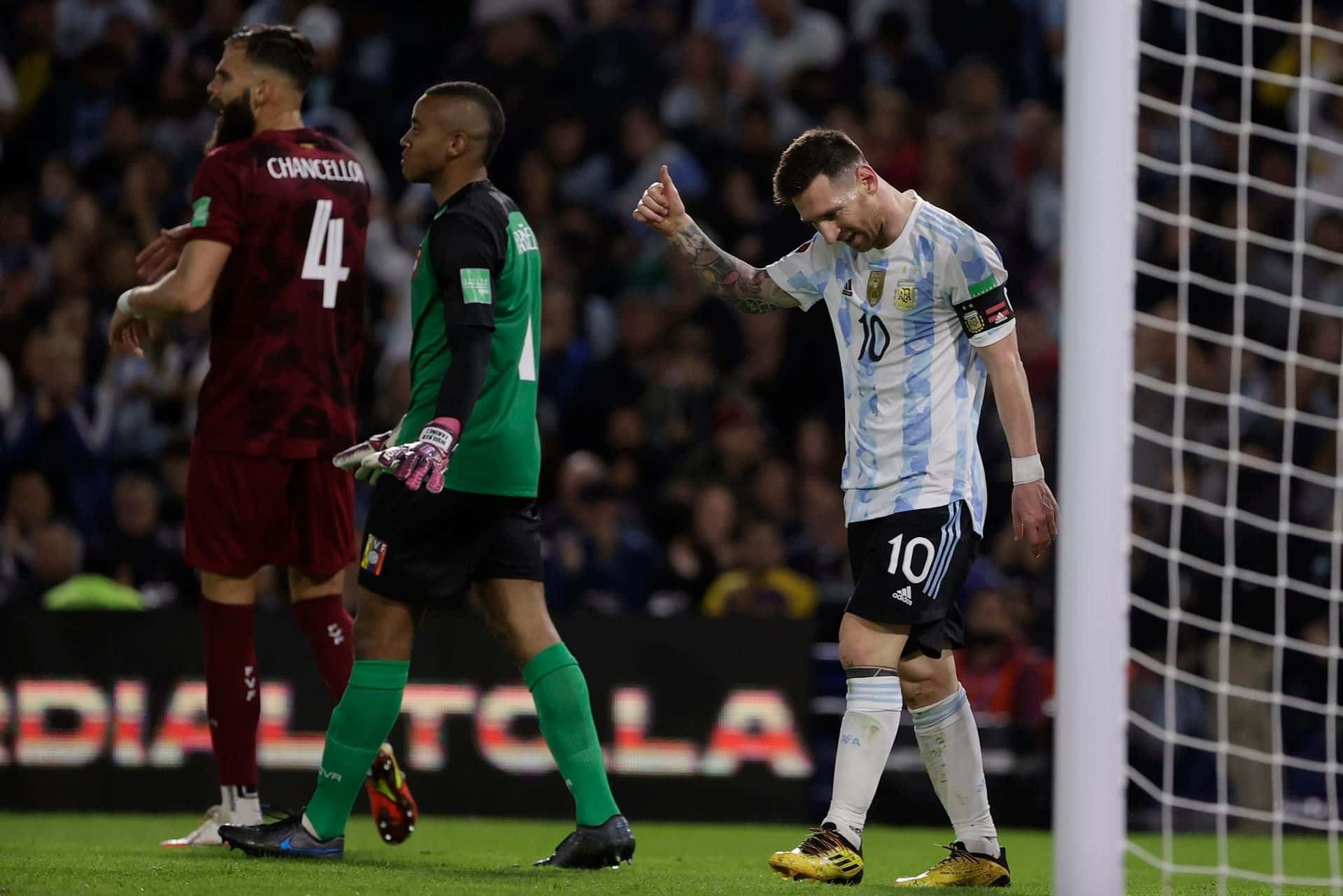 Leo se expresó en su cuenta de Instagram luego del partido ante Venezuela.