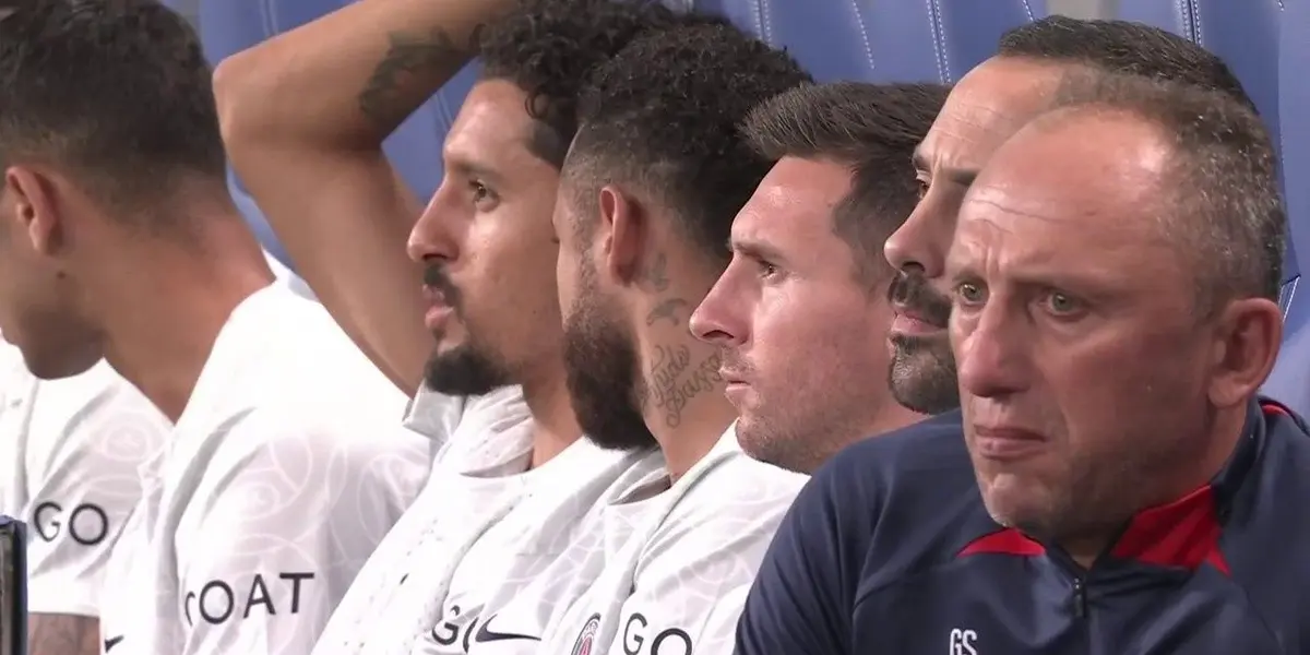 Leo solo ingresó unos minutos en la goleada del PSG ante Urawa Reds Diamonds.