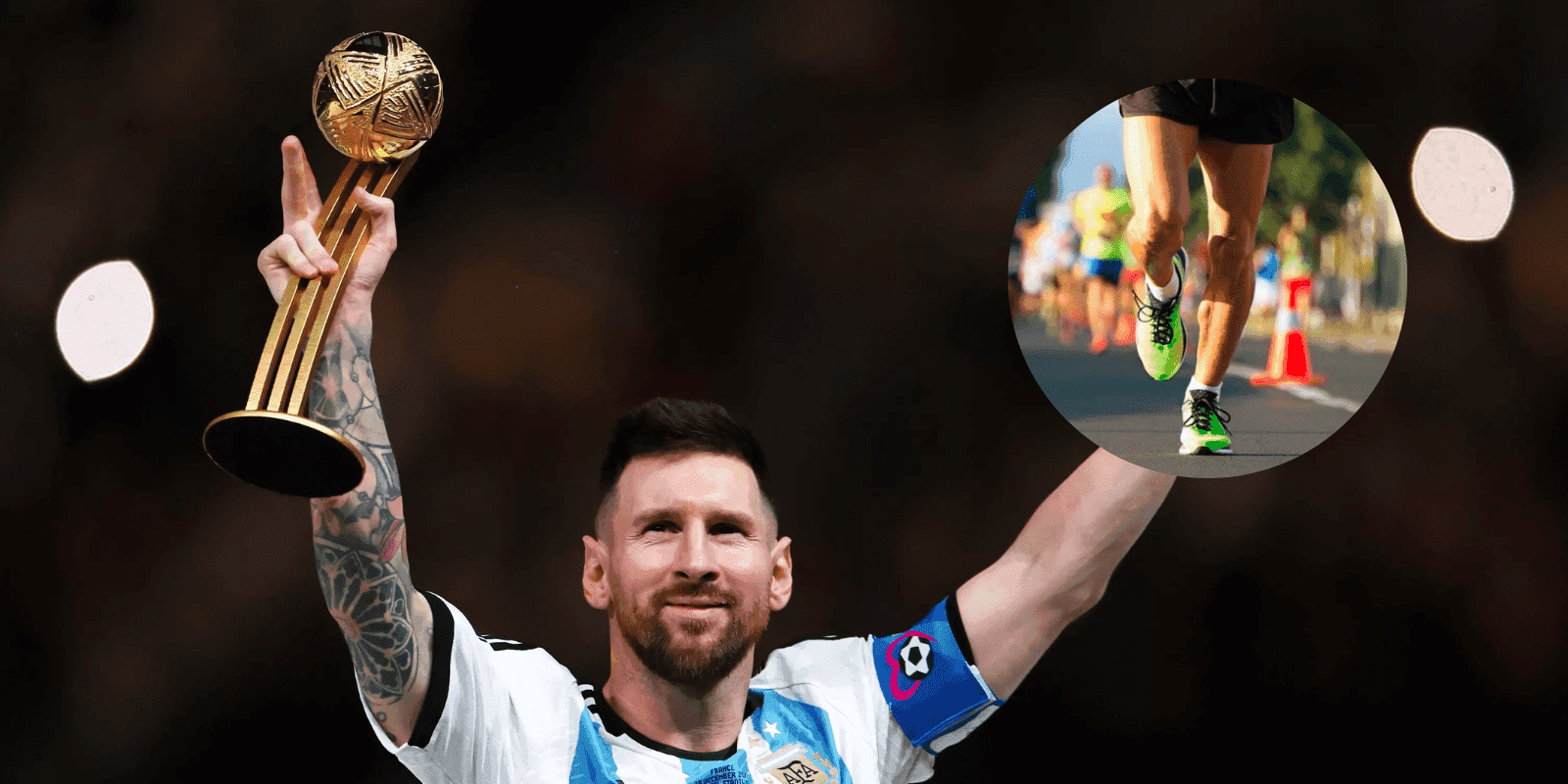 Leo y compañía lo eliminaron de una Copa del Mundo y ahora se dedica a otra actividad física