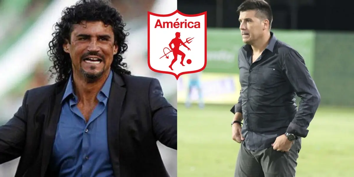 Leonel Álvarez se estaría preparando para tomar las riendas de América de Cali, porque la situación de Juan Cruz Real es insostenible
