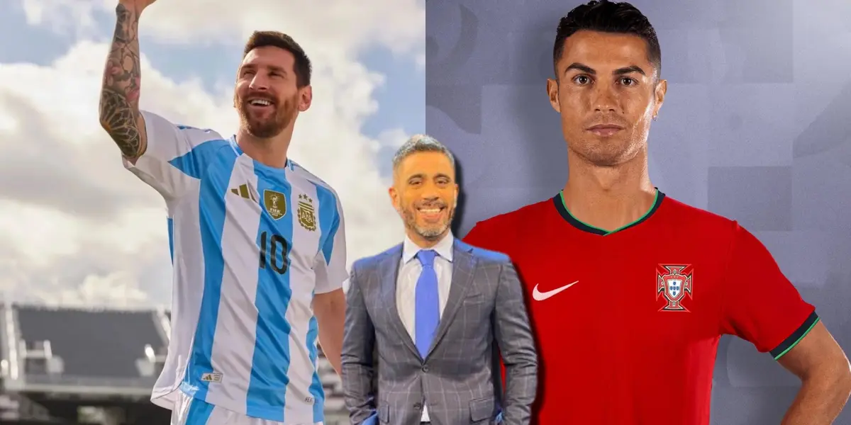 Lionel Messi -Argentina- y Cristiano Ronaldo -Portugal-.