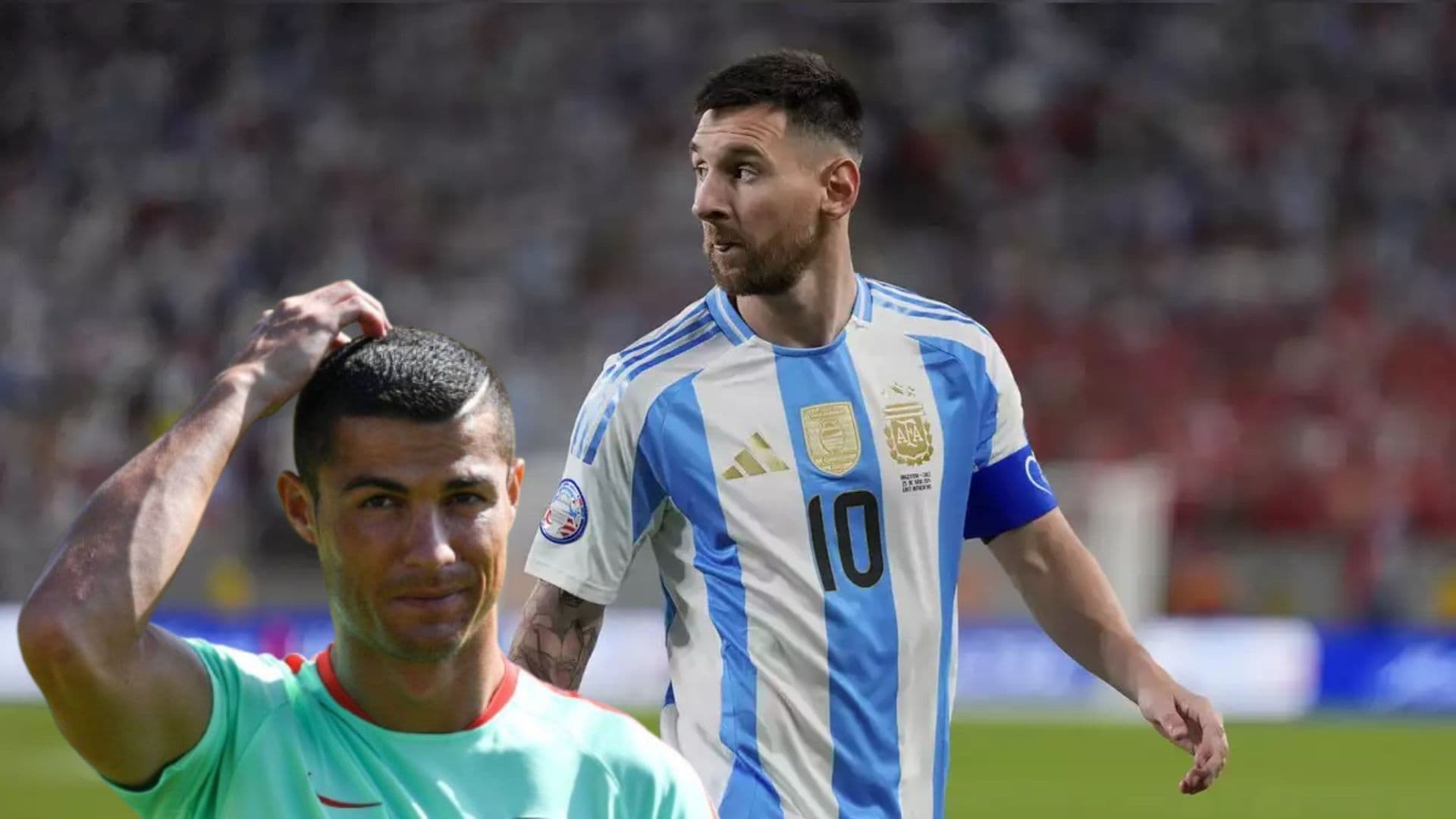 Lionel Messi - Cristiano Ronaldo (Foto: Selección Argentina)