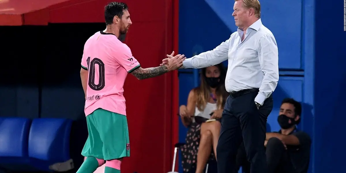 Lionel Messi es parte fundamental del esquema de Ronald Koeman para obtener todos los títulos a su paso.