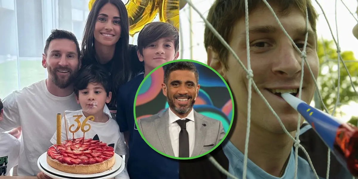 Lionel Messi festeja su cumpleaños.