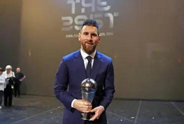 Lionel Messi ganó nuevamente el premio The Best.