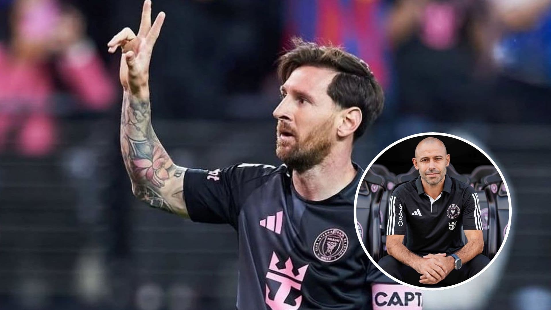 Lionel Messi - Javier Mascherano (Foto: X)