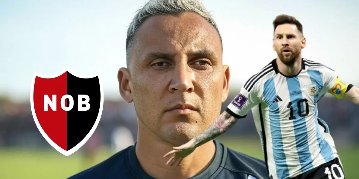 Lionel Messi - Keylor Navas (Foto: X)