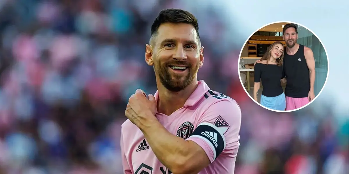 Lionel Messi - Nicki Nicole (Foto: X)