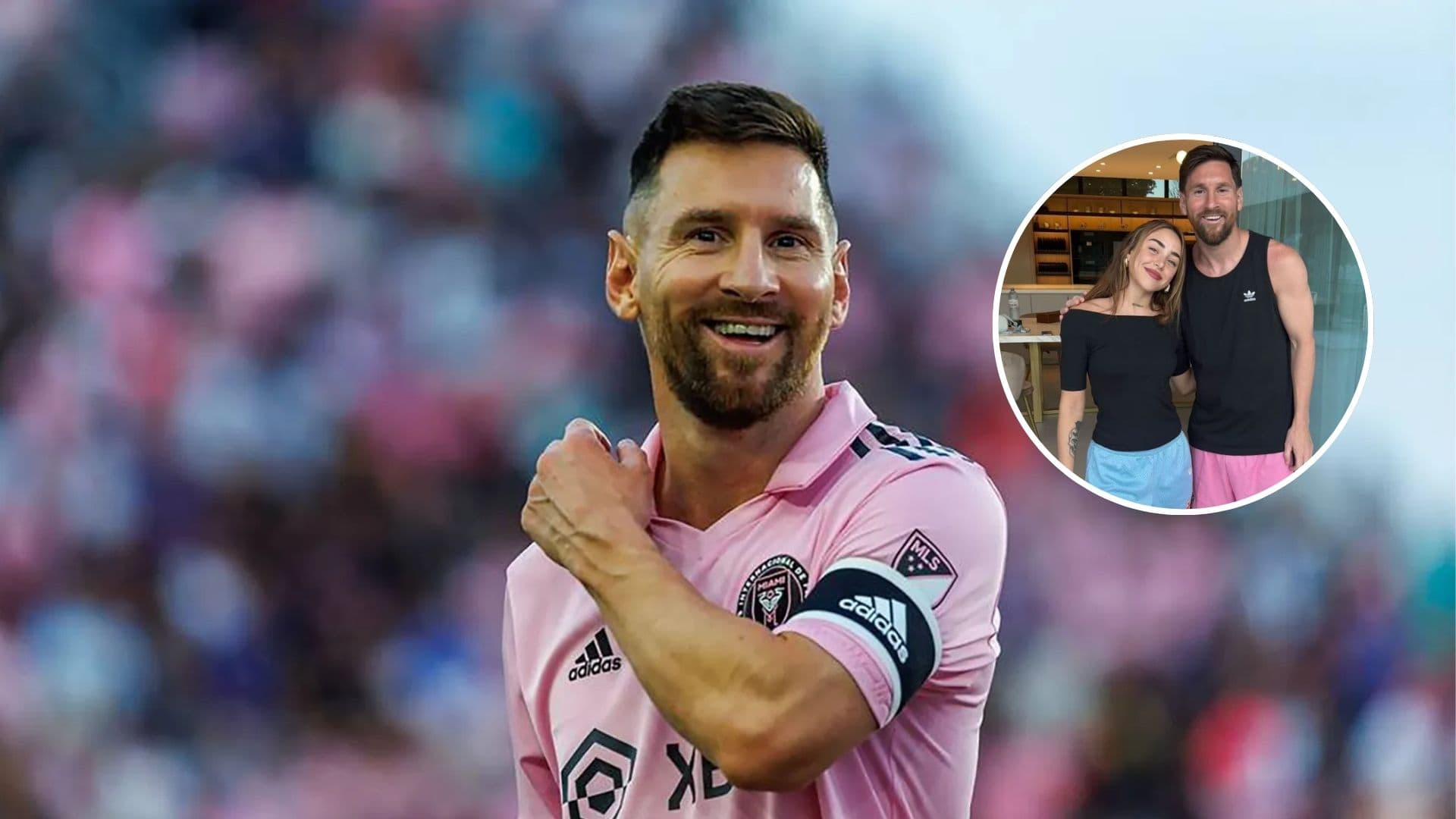 Lionel Messi - Nicki Nicole (Foto: X)