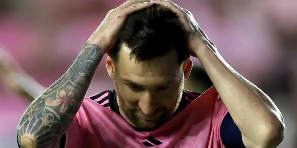 Lionel Messi salió lesionado contra Nashville