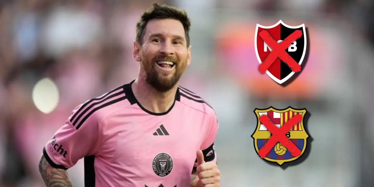 Lionel Messi vistiendo la camiseta de Inter Miami.