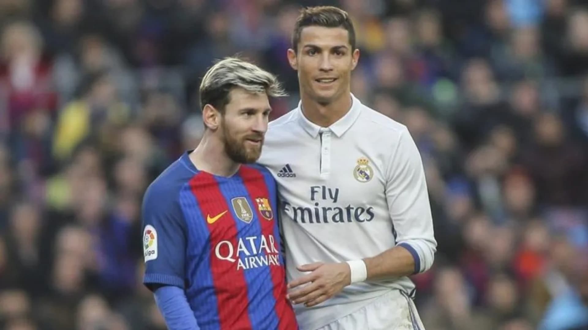Lionel Messi vs Cristiano Ronaldo.