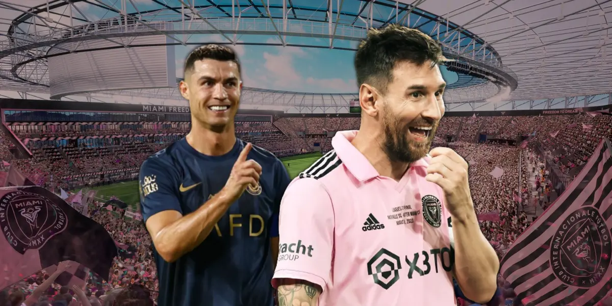 Lionel Messi y Cristiano Ronaldo.