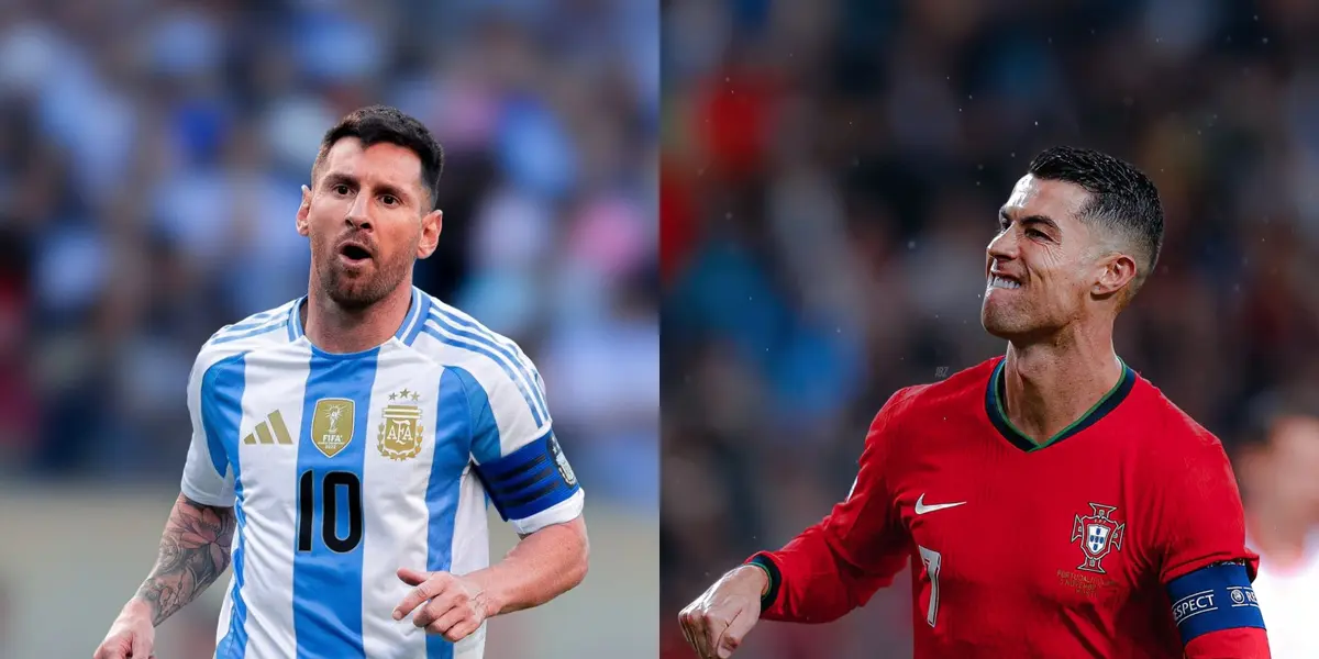 Lionel Messi y Cristiano Ronaldo