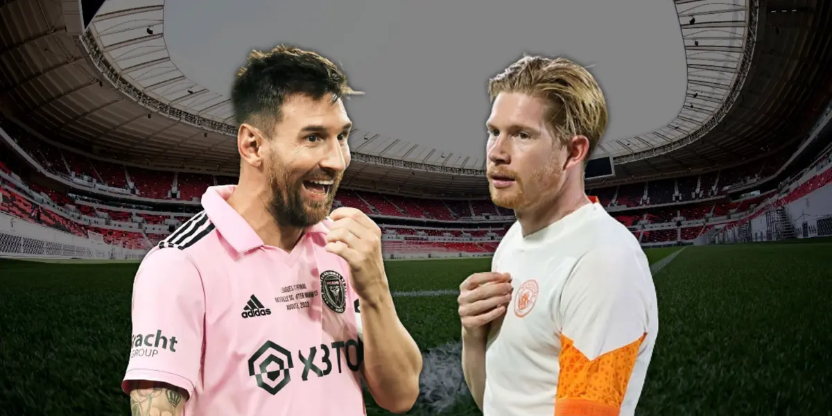 Lionel Messi y Kevin De Bruyne.