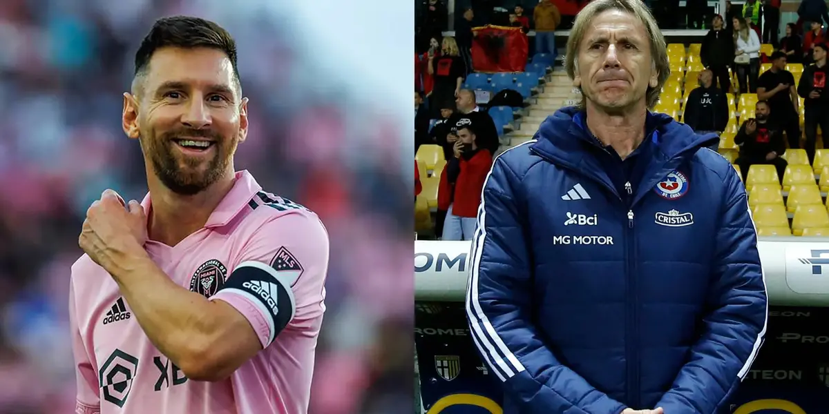 Lionel Messi y Ricardo Gareca
